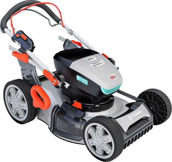 Газонокосилка аккумуляторная бесщеточная самоходная Sterwins UP 40 В 46 см 1x5 Ач АКБ и ЗУ входит в комплект