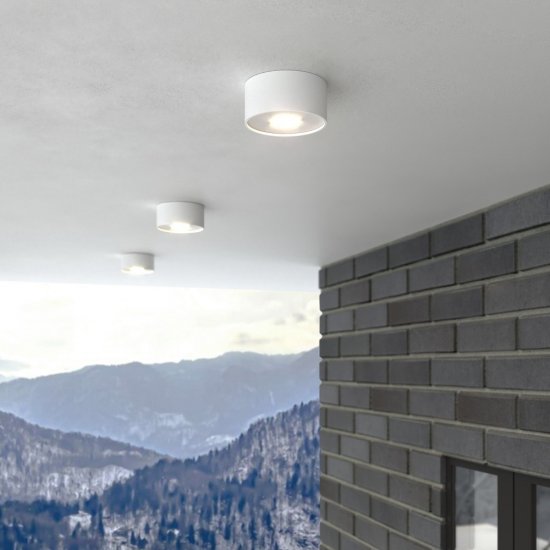 Светильник светодиодный садово-парковый накладной Elektrostandard Light LED белый 52 мм 4000К 12 Вт IP65 (35141/H)
