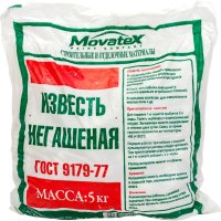 Негашеная известь Movatex Т02369