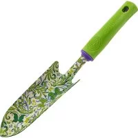Узкий стальной посадочный совок PALISAD FLOWER GREEN