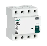 УЗО Dekraft 4P 40 A 30 мА 6 кА AC 14235DEK
