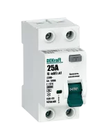 УЗО DEKraft 2P 25 А 10 мА 6 кА A 14258DEK