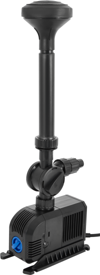 Насос для фонтана с насадками 55 Вт 3000 л/час