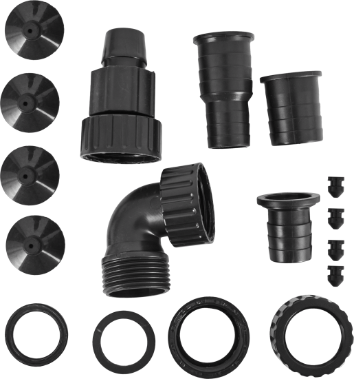 Насос для фонтана с насадками 55 Вт 3000 л/час