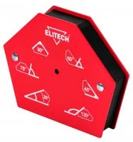 Уголок магнитный для сварки Elitech 195311 до 35 кг