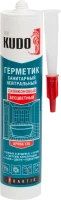 Герметик силиконовый Kudo Praktik нейтральный санитарный бесцветный 260 мл