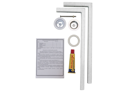 Раковина Mira на стиральную машину 60 см литьевой мрамор