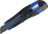 Нож строительный Vertextools 0044-100-18 двухкомпонентный корпус сегментное лезвие 18 мм