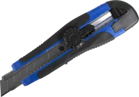 Нож строительный Vertextools 0044-100-18 двухкомпонентный корпус сегментное лезвие 18 мм