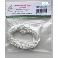 Кремнеземный шнур ЭКОВУЛ (EKOWOOL) ШКНН-1