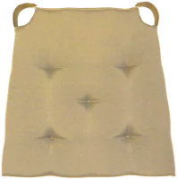 Подушка для стула Inspire Pharell 40/35x40 см цвет бежевый Trench 5