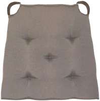 Подушка для стула Inspire Pharell 40/35x40 см цвет серо-коричневый Fossil 3