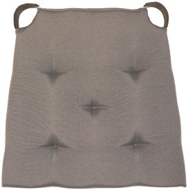 Подушка для стула Inspire Pharell 40/35x40 см цвет серо-коричневый Fossil 3