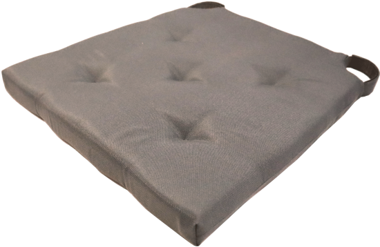 Подушка для стула Inspire Pharell 40/35x40 см цвет серо-коричневый Fossil 3