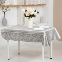 Скатерть Колорит Ажур квадратная 140x160 см цвет бежевый