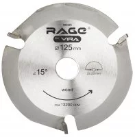 Диск отрезной по дереву Rage by Vira 3Т 125x22.2x4 мм