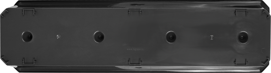 Ящик балконный Idi land 60x17x15 см пластик цвет тёмно-серый