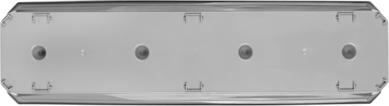 Ящик балконный Idi land 60x17x15 см пластик цвет светло-серый