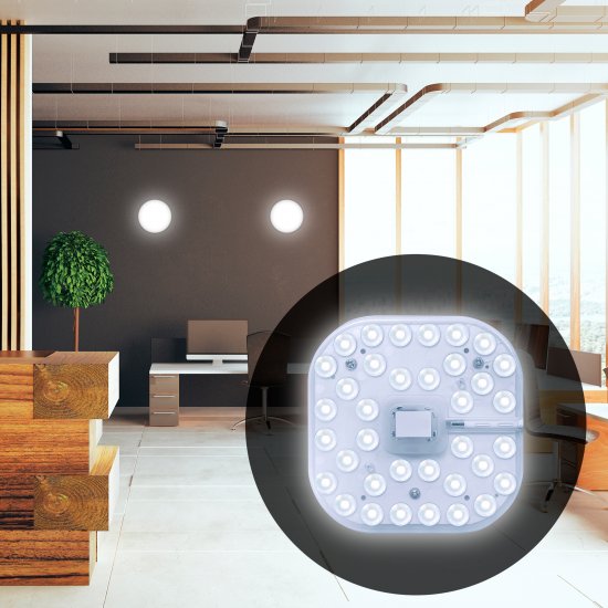 Модуль светодиодный Apeyron квадратный 230В 16Вт 1440Лм нейтральный белый свет