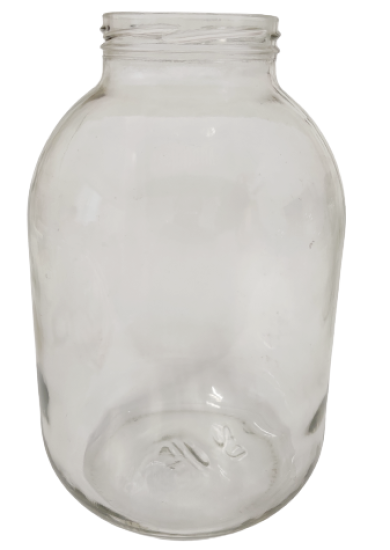 Банка стеклянная ТО-82 v3.0 л ø15.4 h23.6 см