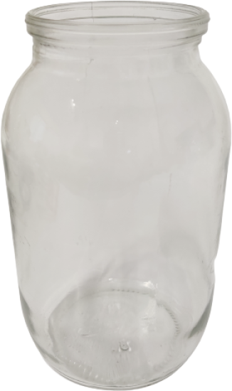 Банка стеклянная СКО-82 v1.5 л ø11.5 h19.5 см
