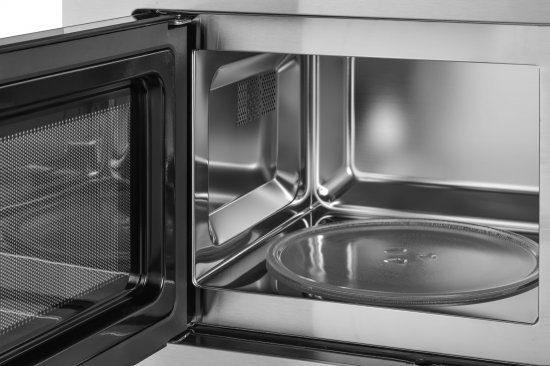 Микроволновая печь Midea AG820BJU-SS встраиваемая 20 л 34.4x59.5x38.8 см механическое управление цвет нержавеющая сталь