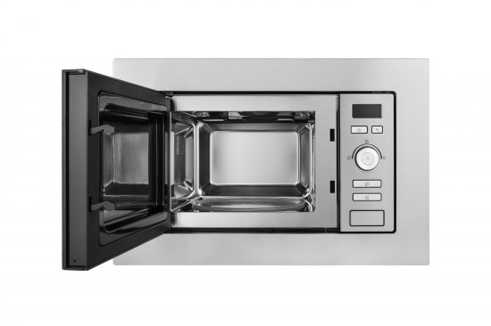 Микроволновая печь Midea AG820BJU-SS встраиваемая 20 л 34.4x59.5x38.8 см механическое управление цвет нержавеющая сталь