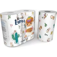 Бумажные полотенца WORLD CART Лама, Kartika Collection
