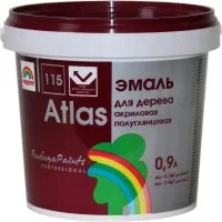 Эмаль для дерева под колеровку Радуга Атлас ВД-АК 115