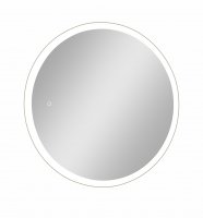 Шкаф зеркальный подвесной Time с подсветкой 60x60 см цвет белый