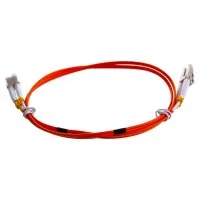Соединительный волоконно-оптический шнур NIKOMAX NMF-PC2M2C2-LCU-LCU-001