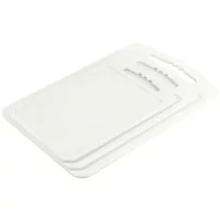 Разделочная доска Martika 31.9x20.2x1.7 см полипропилен цвет белый 3 шт