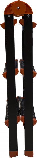 Стремянка-табурет стальная Zalger 9901-03Ч 3 ступени, двухсторонняя, максимальная нагрузка 120 кг