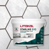 Эпоксидный состав для укладки и затирки мозаики LITOKOL STARLIKE EVO S.230 CACAO