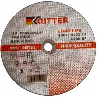 Отрезной круг RITTER A30R-BF-T41 LongLife HQ