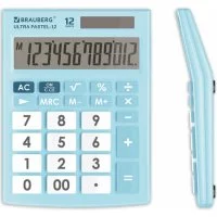 Настольный калькулятор BRAUBERG ULTRA PASTEL-12-LB