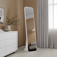 Зеркало декоративное напольное Inspire Монблан овальное 40x175 см цвет белый