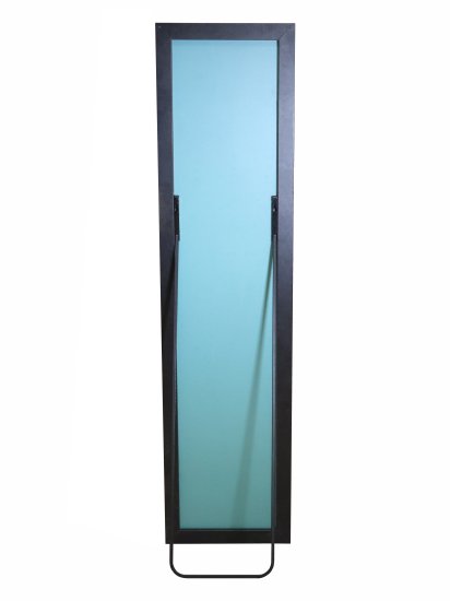 Зеркало напольное и настенное Inspire Альпы прямоугольное 40x160 см цвет черный