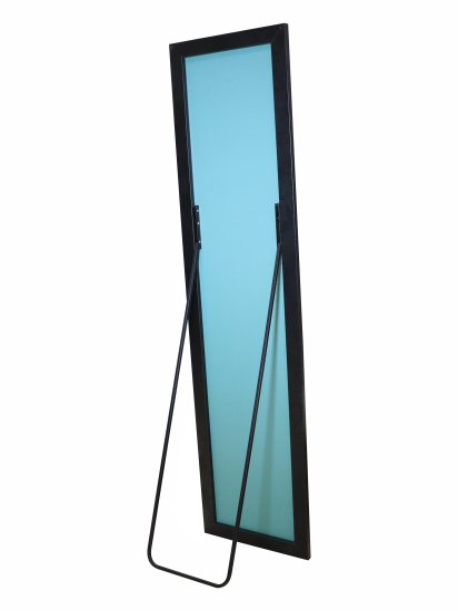 Зеркало напольное и настенное Inspire Альпы прямоугольное 40x160 см цвет черный