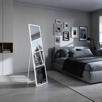 Зеркало напольное и настенное Inspire Альпы прямоугольное 40x160 см цвет белый