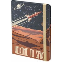 Блокнот BRAUBERG SpaceX