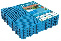 Садовая плитка Helex 40x40 см полипропилен голубой
