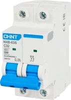 Автоматический выключатель CHINT NXB-63S 2P C32 А 4.5 кА