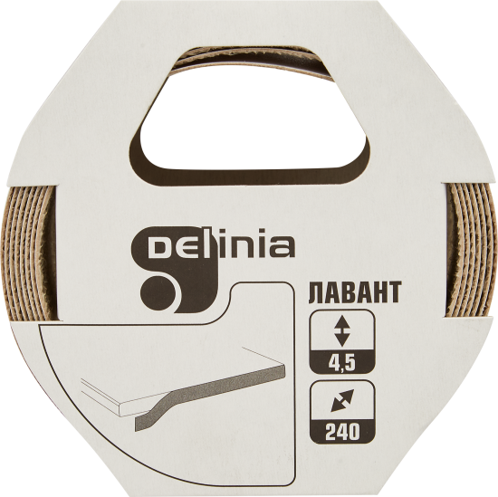 Кромка с клеем для столешницы Delinia серия Лавант 240x4.5 см