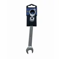 Трещоточный шарнирный комбинированный ключ vertextools 00017-30