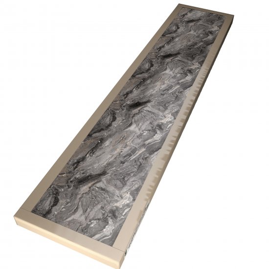 Столешница Delinia Рашчер 300x3.8x60 См Бдсп/дсп Цвет Серый