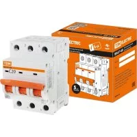 Автоматический выключатель TDM ELECTRIC ВА47-60