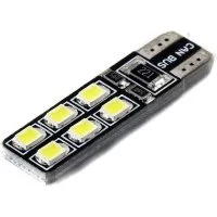 Лампа Вымпел T10-W5W 12SMD 2835 CAN BUS WHITE