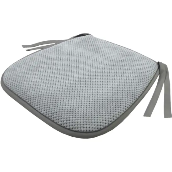 Галета для стула Linen way Цитус 38/27x40x3 см цвет серый