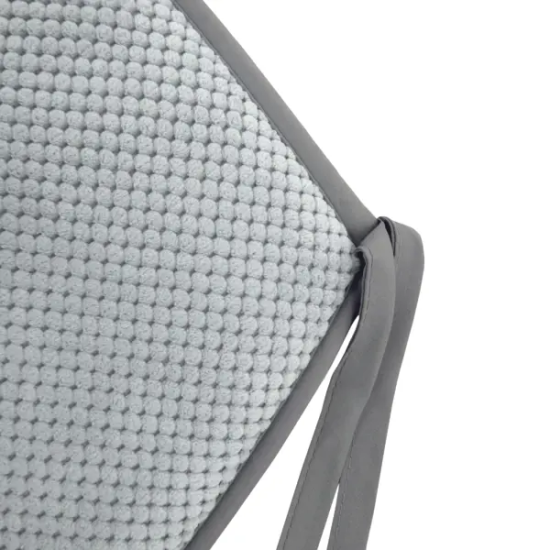 Галета для стула Linen way Цитус 38/27x40x3 см цвет серый